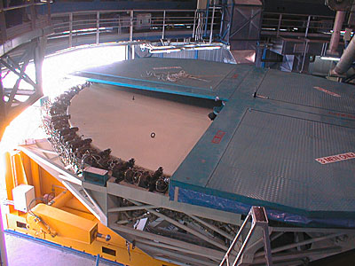 Installation of the M1 cell and mirror
