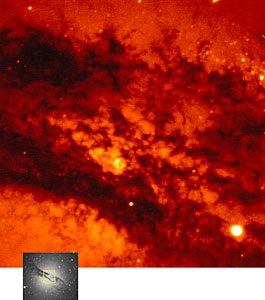 The Dust Band in Centaurus A