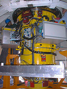 First Major Astronomical Instrument Mounted on VLT
