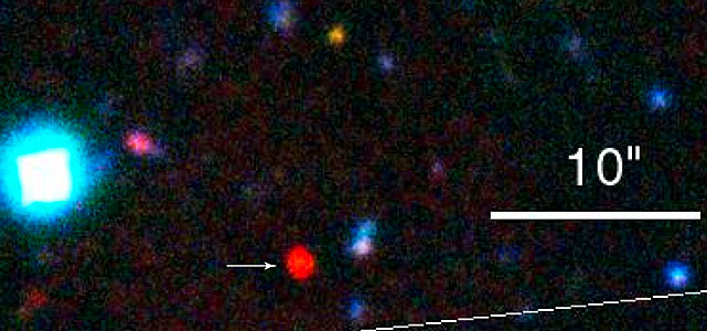 An Extremely Red Galaxy
