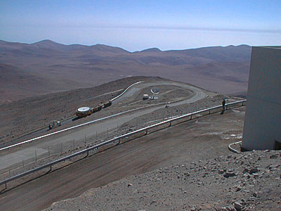 Installation of M1 Cell with Dummy Mirror on VLT UT2