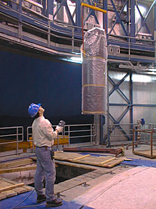 Installation Work on VLT UT2