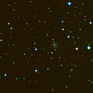 Field near Spiral Galaxy NGC 4945