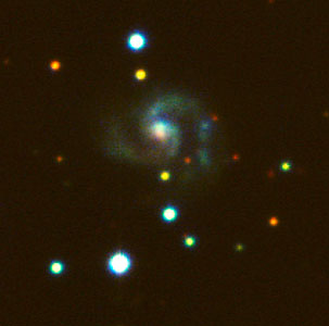 Detail of Field near Spiral Galaxy NGC 4945