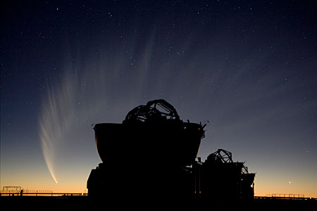 Comet McNaught over AT