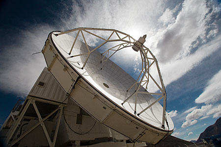 APEX, the Atacama Pathfinder Experiment, on Chajnantor