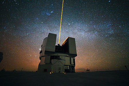 The Milky Way over UT4