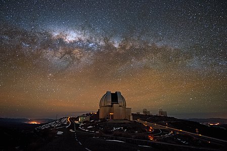 La Silla soon after Sunset