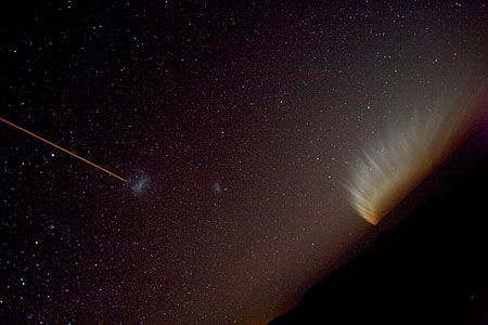 LGSF, the Magellanic Clouds and comet McNaught