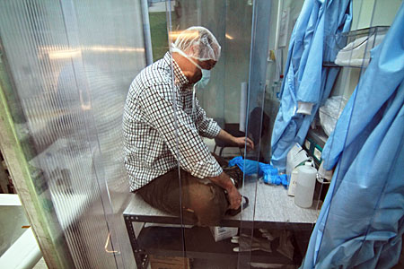 Paranal cleanroom