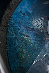 Patterns in the acid bath