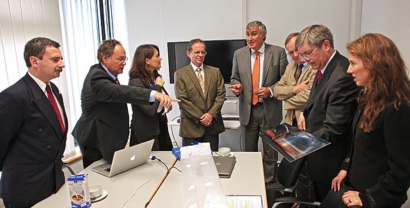 Visit of the Chilean Ambassador to Germany