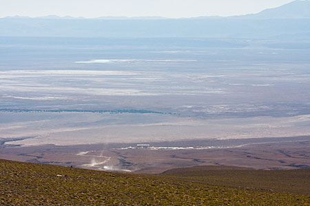 A view of the ALMA OSF from above