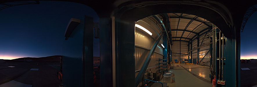 Mirror Maintenance Building