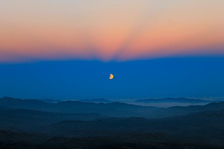 Moon eclipse seen from La Silla