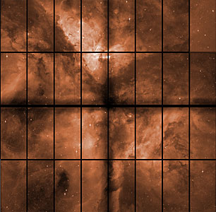 The Carina Nebula with OmegaCAM