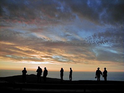 Sunset at Paranal