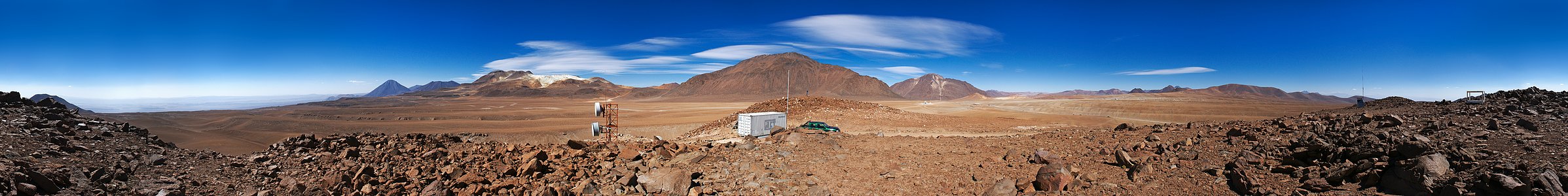 Ao redor do Chajnantor - Um panorama de 360 graus