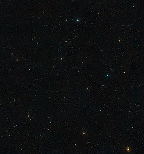A wide-field view of the area around the Abell 901/902 supercluster