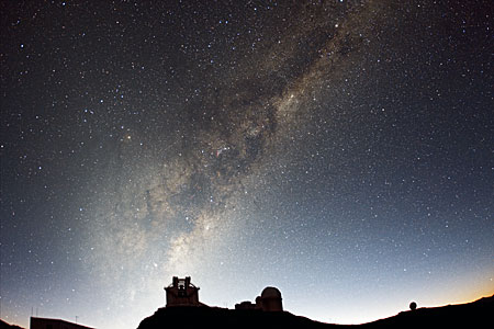 La Silla in het ochtendlicht