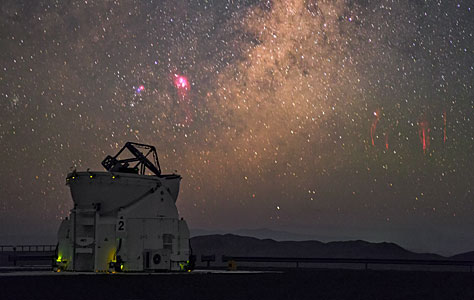 Sprites at Paranal Observatory
