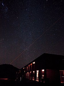 The Paranal Residencia at Night