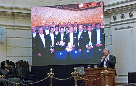 Brian Schmidt in the Chilean Senate