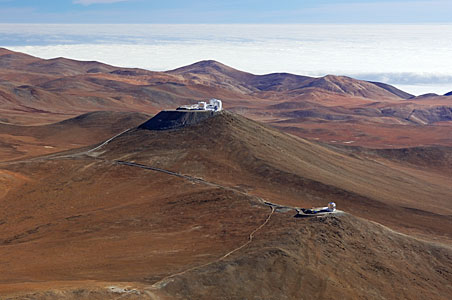 Aerial View of Cerro Paranal