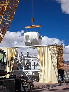 Assembling the ALMA antenna