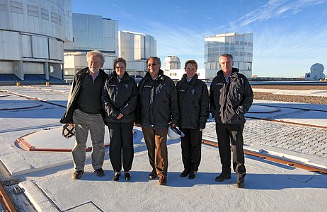 Austrian Delegation visits Paranal