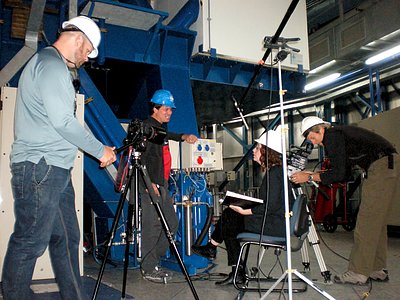 Filming "In Search of Perfection"