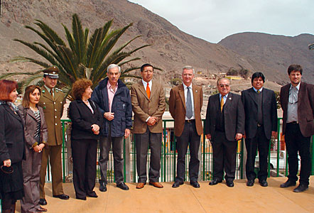 Inauguration of the ESO exhibition at the Taltal Museum