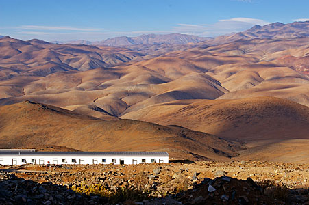 La Silla in the Atacama desert