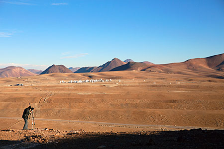 Distant view of ALMA