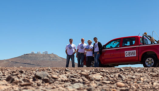 Ultra HD Expedition Day 2- arrival at Paranal
