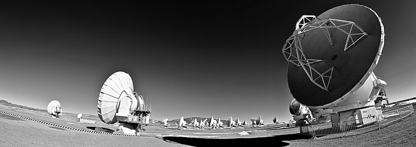 Antennae at the Array Operations Site