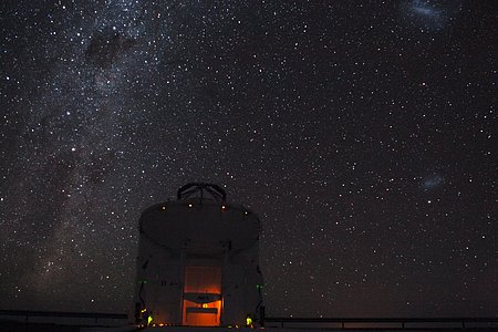 The VLT at Night