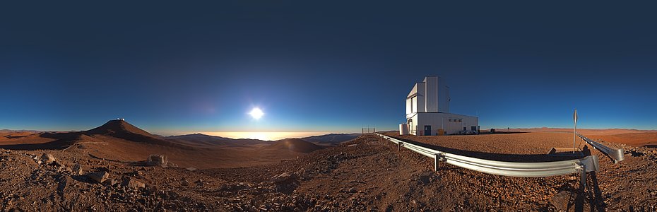 Panorama of VISTA and view