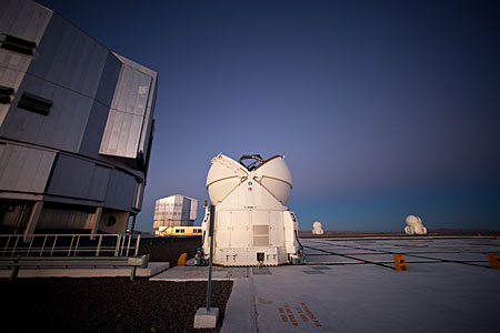 VLT´s Auxiliary Telescopes Opening