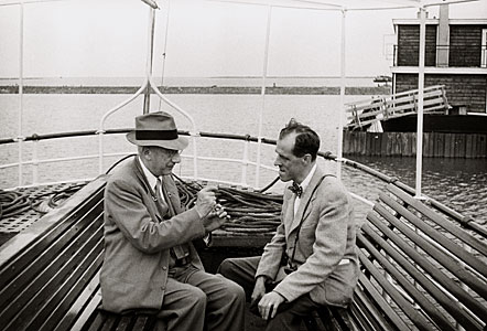 Baade and Schalen at a Conference