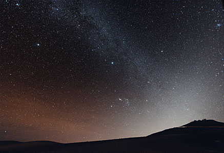 Paranal nach Sonnenuntergang