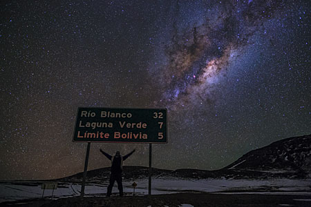 The road to the skies