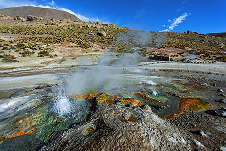 The Geyser El Tatio