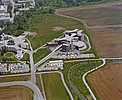 ESO HQ from above in 1980