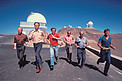 La Silla staff in 1980