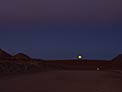 Moonset at ALMA