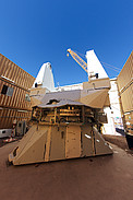 Part of a European ALMA antenna