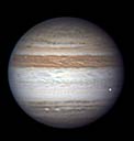 A fireball in the atmosphere of Jupiter