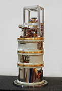The first of six Band 5 receivers for ALMA