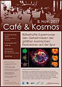 Poster: Café & Kosmos — Mysterious supernovae